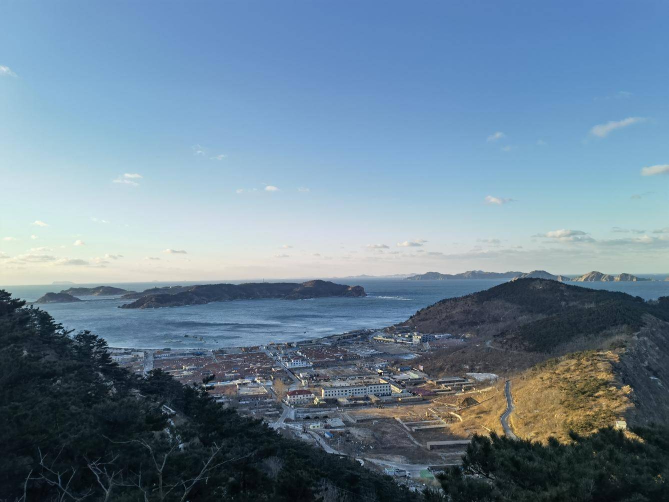 组图航拍镜头下的北隍城岛美翻了