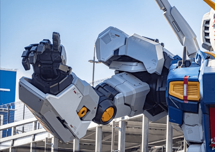 日本福冈11比例牛高达立像细节展示