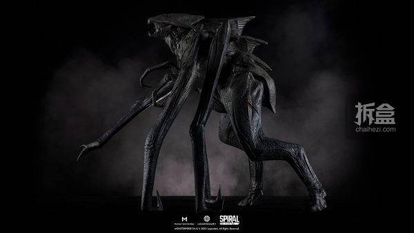 材质SPIRAL STUDIO 哥斯拉: 怪兽之王 泰坦巨兽 穆托女王 雕像