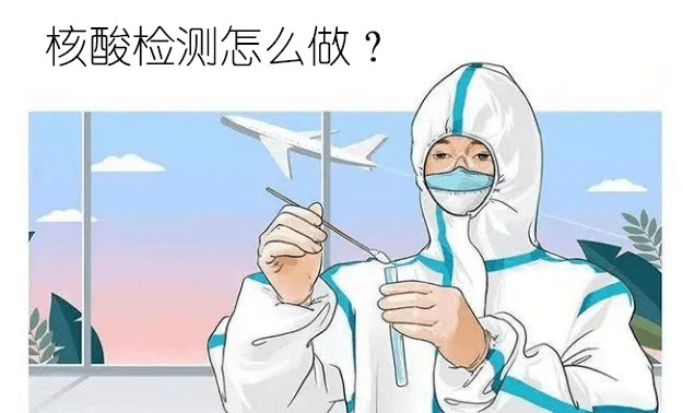 防疫检查 卡通图片