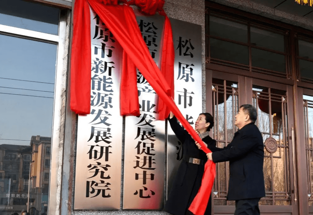 市能源产业发展促进中心和市新能源发展研究院挂牌成立