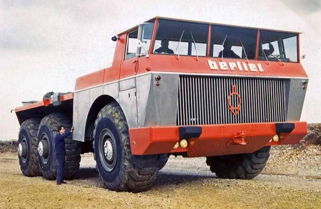 贝利埃t100n4超级卡车战斗民族风格的法国平头哥