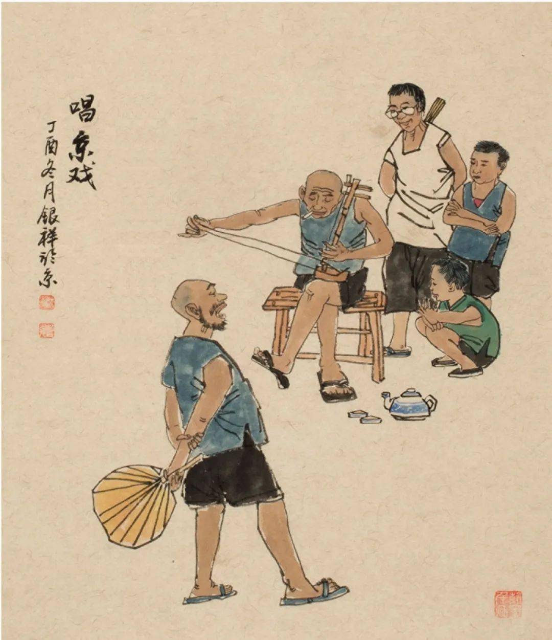 磨刀师傅拿大顶捏面人皮影戏气功劈砖听评弹