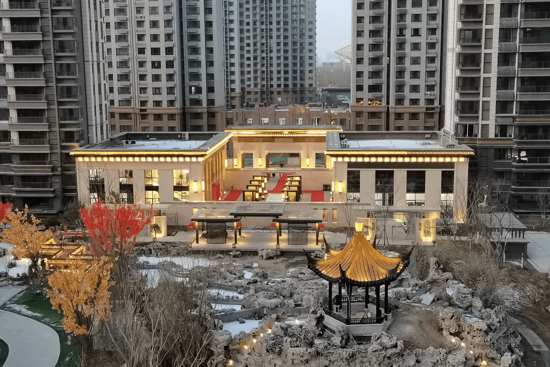 量房日记淄博乾元府殿堂级中式大宅我们来了