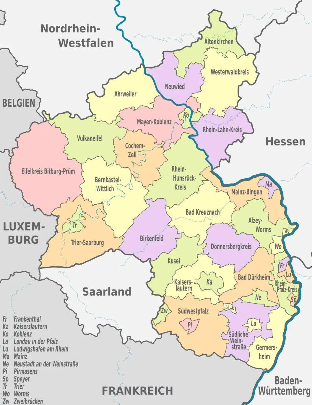 莱茵河世界地图位置图片