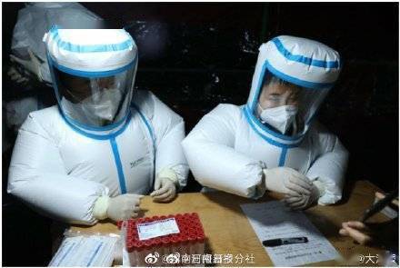 河南为医护人员提供加热版防护服，河南的大白们感受高科技变装