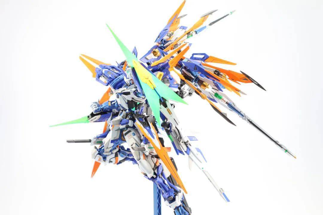 蓝龙异端?蓝异端d型跟天蚀背包太配了!_公众_改造_高达