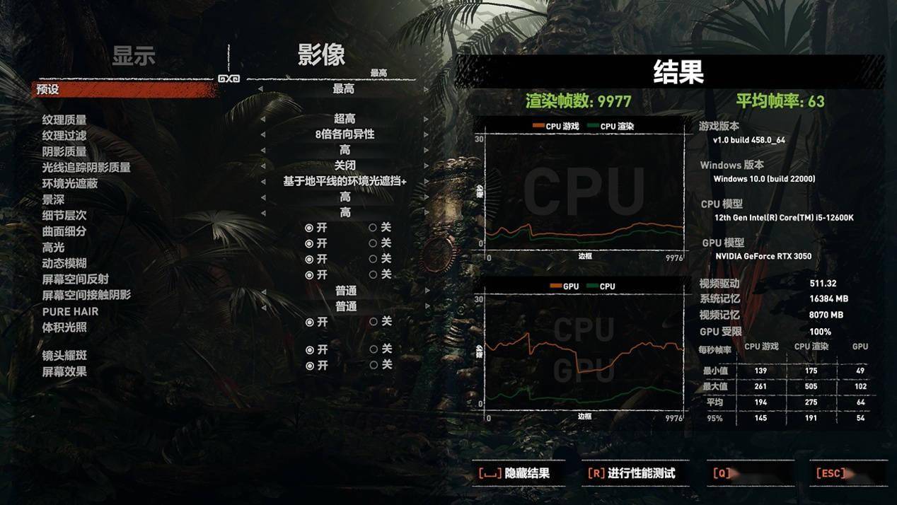 iGame GeForce RTX 3050 Ultra W OC评测：1080P小甜甜