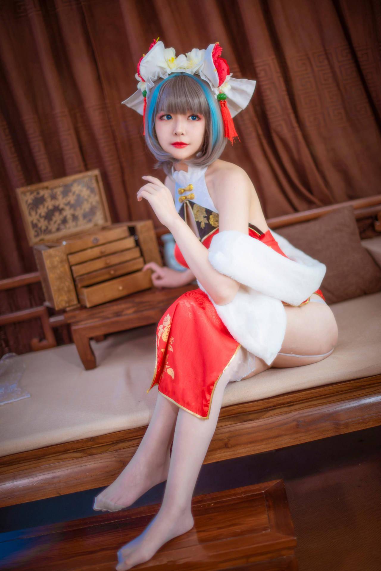 航线|《碧蓝航线》柴郡cosplay