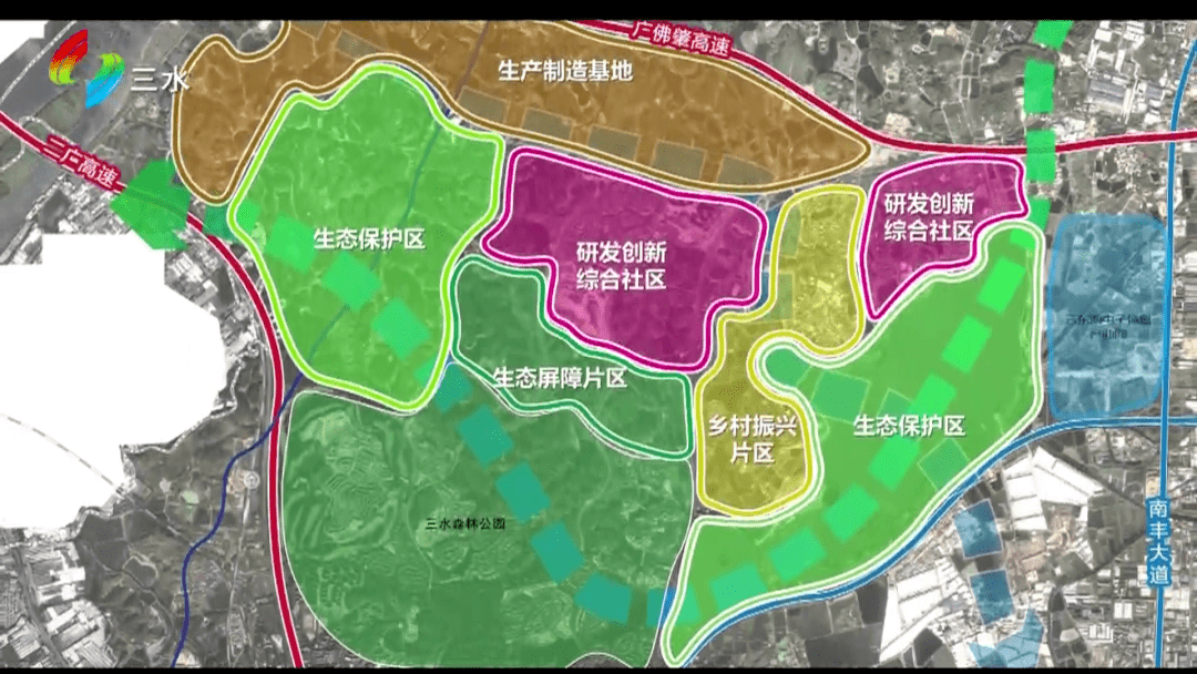 水都食品飲料基地,雲東海電子信息產業園產業規劃,正在編制白坭聚龍灣