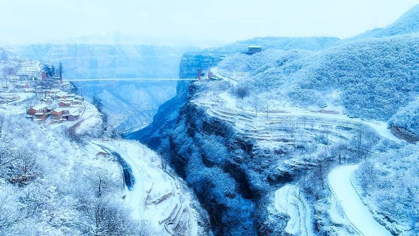 太行|安阳林州：雪后江山如画