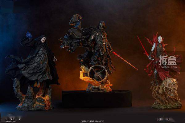 雕像|SIDESHOW 星球大战 DARTH VADER 黑武士 达斯维达神话雕像