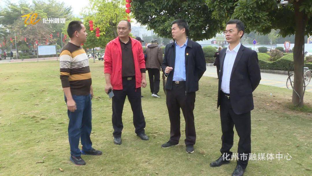 何立建深入基层督查交通秩序及环境卫生工作_南盛_群众_化州
