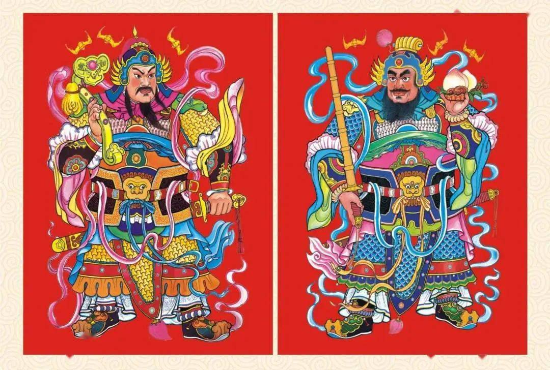咱家门口站了俩"恶人"_门神_郁垒_神荼