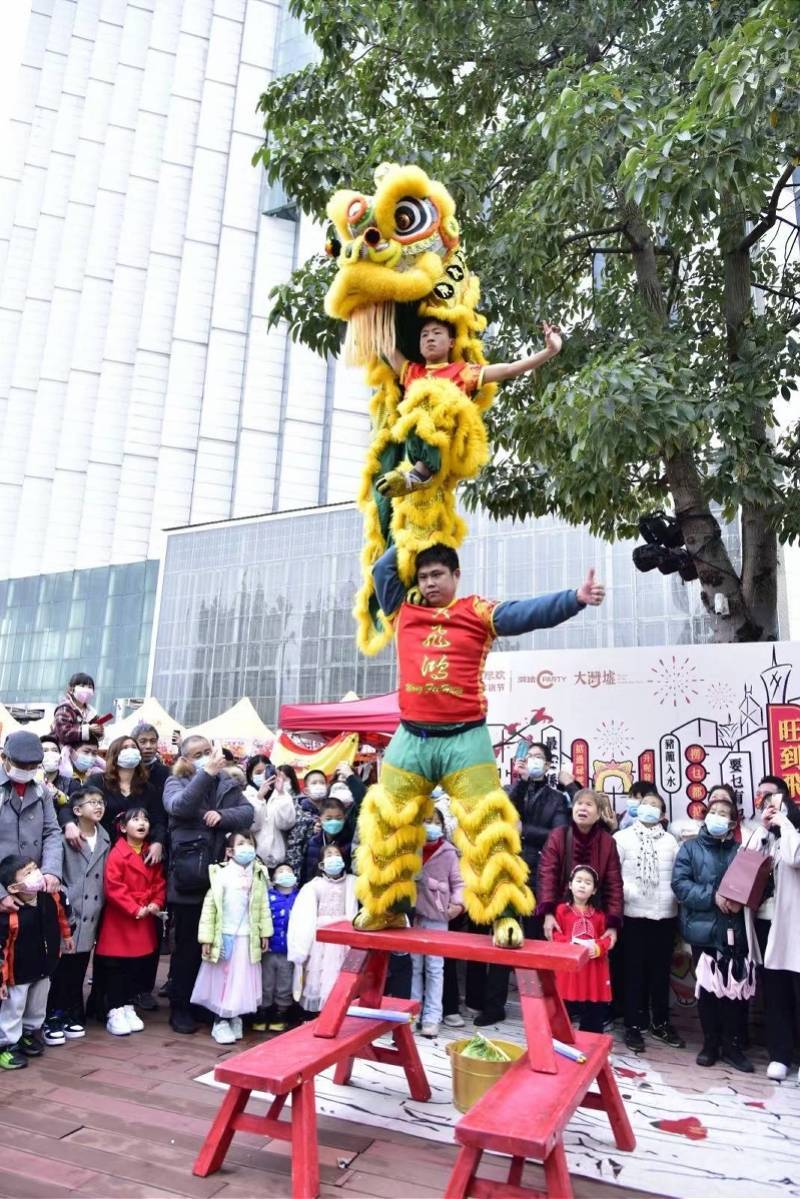 文化|?非遗带来别样年味， 飞鸿醒狮闹新春