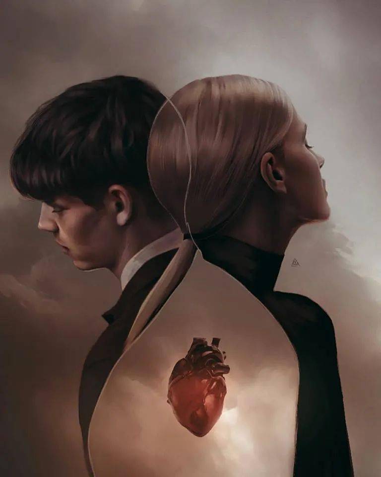 令人惊异的超现实主义肖像画,好有创意!_自然_作品_插图