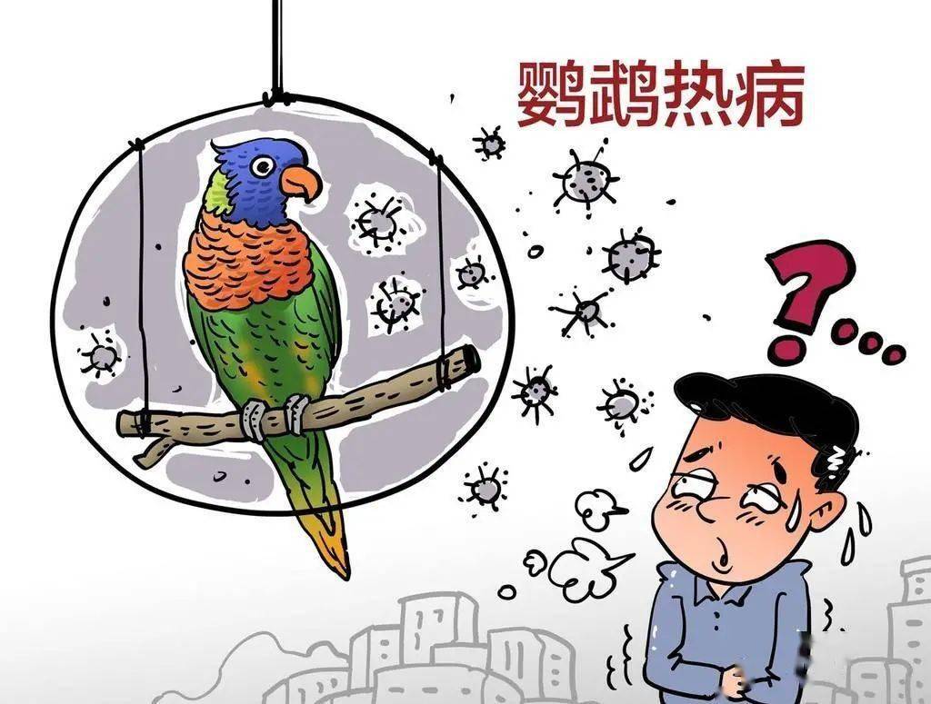 鹦鹉热病例图片