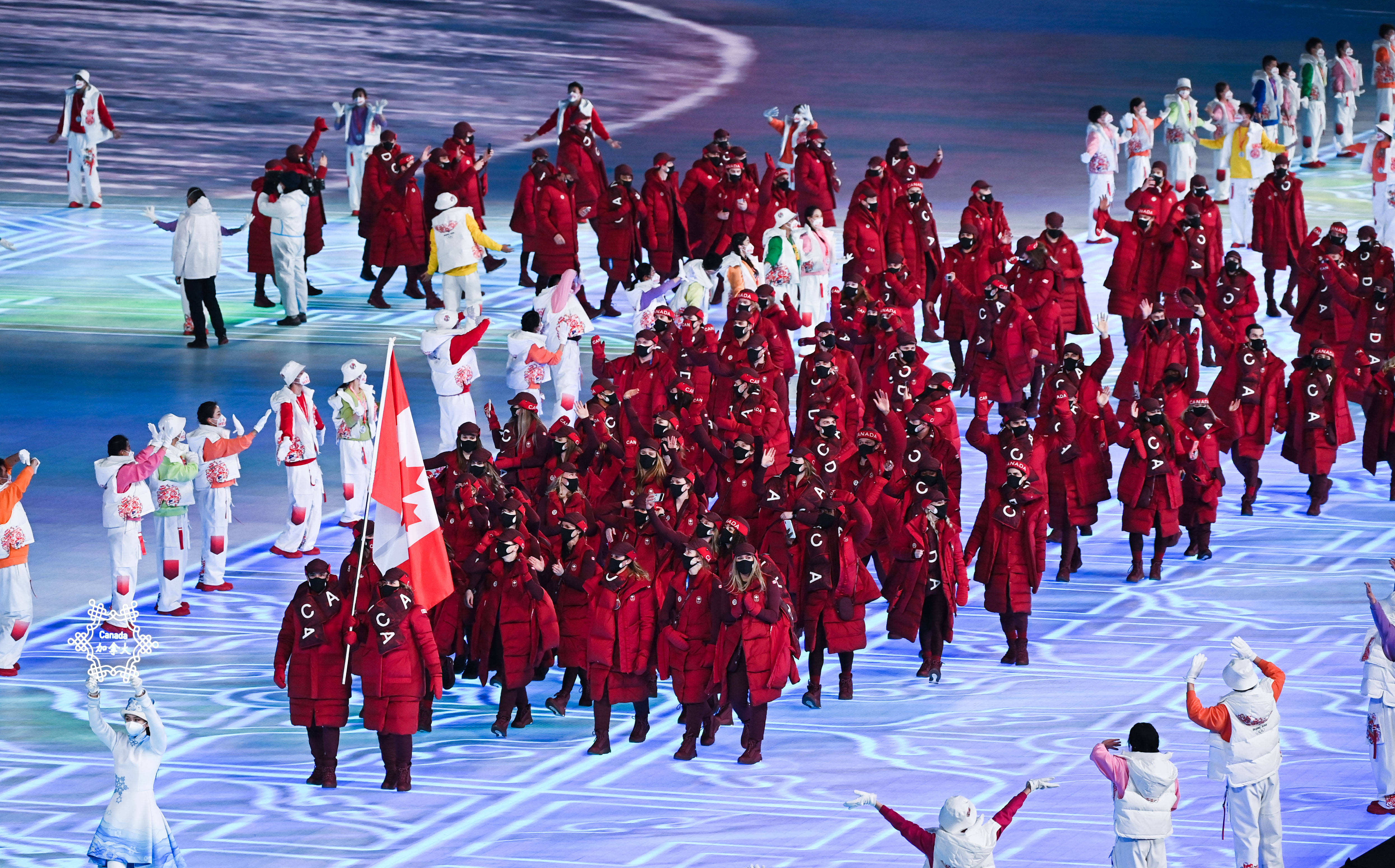 冬奥会开幕式照片高清图片