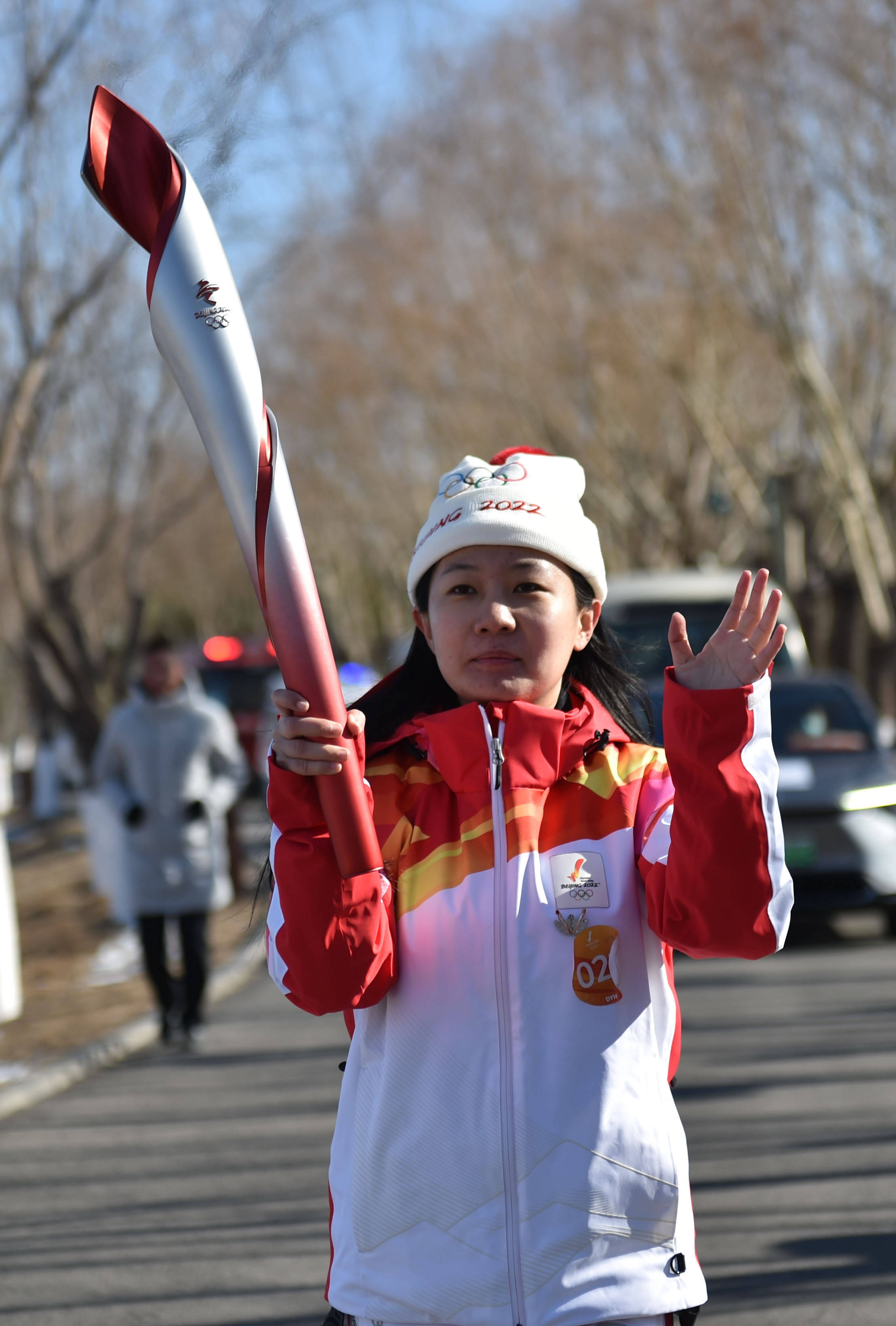 冬奥会点火火炬手图片