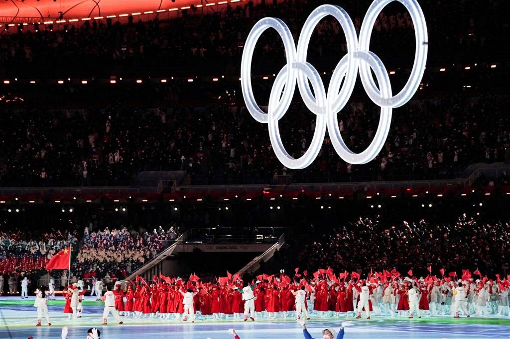冬奥运会开幕式 入场图片