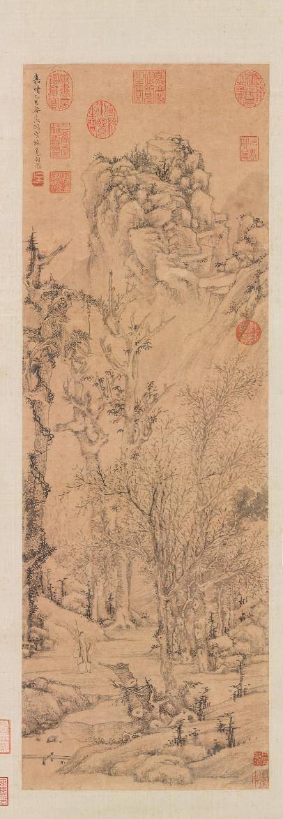 历日|“寒林钟馗”，从祛疫迎新到诗意文士的转变