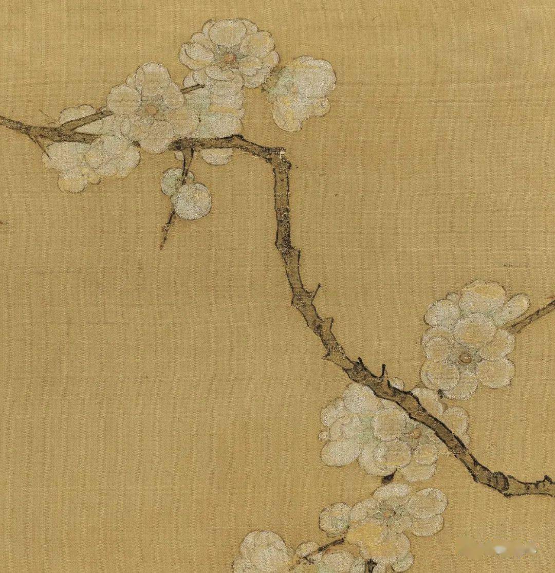 《层叠冰绡图》宋 马远 梅石溪凫图宋 马远 梅溪放艇图北宋 赵佶 梅花