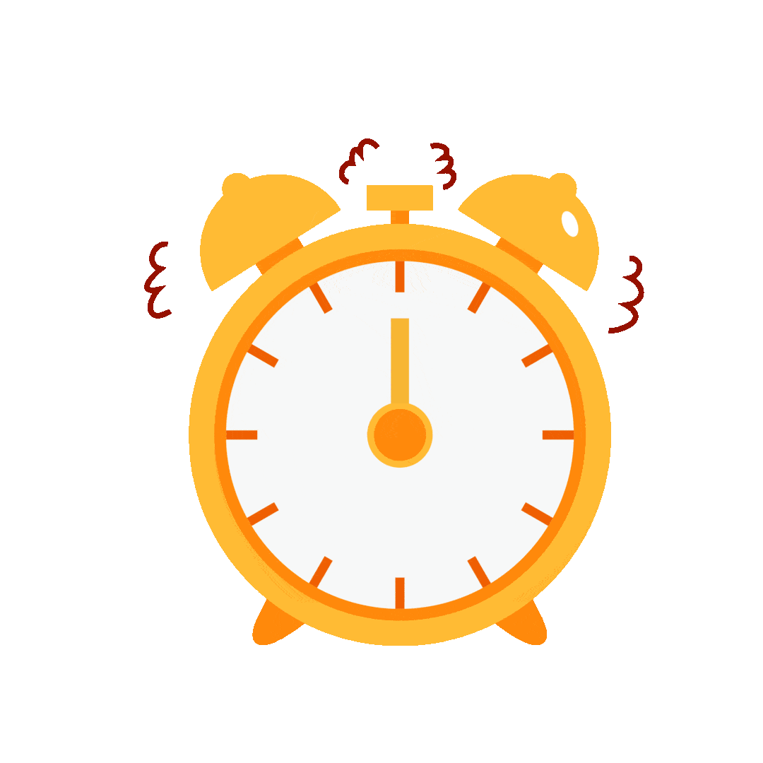 定好闹铃!定好闹铃!