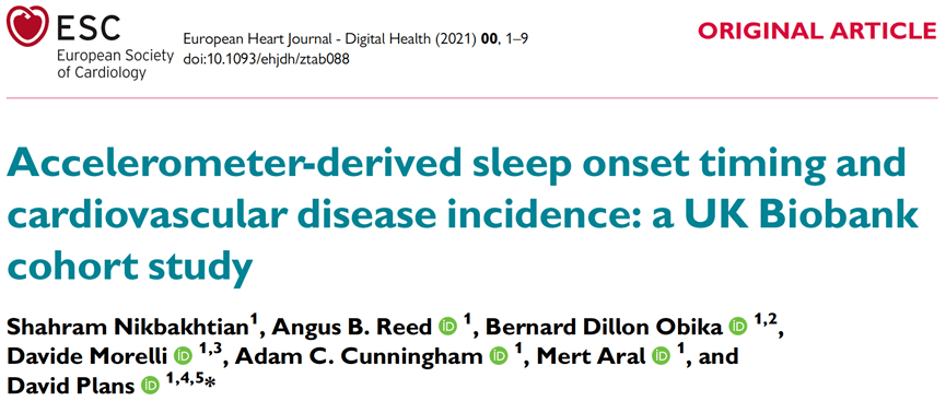 风险|EHJ：睡觉的黄金时段可别错过！近9万人研究发现，晚上10-11点入睡最健康，过早/晚睡与心血管疾病风险增加24%、25%相关