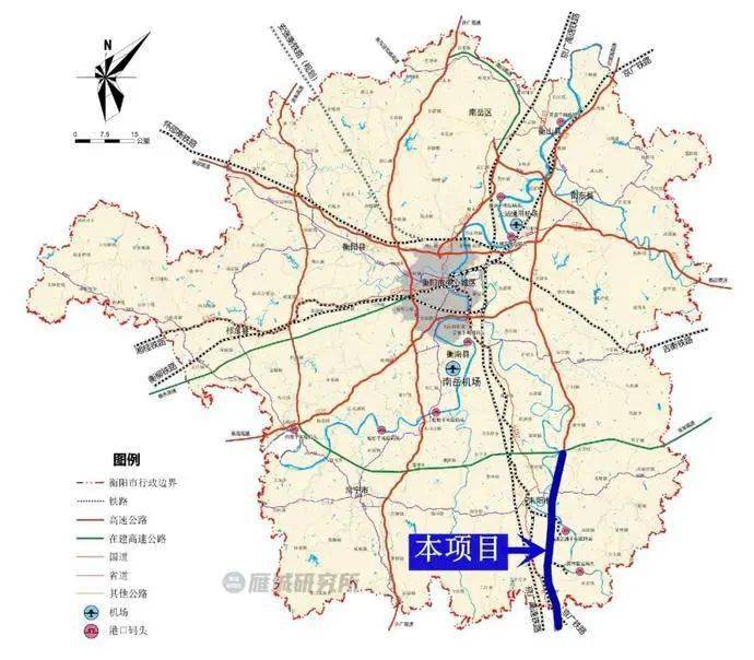 擴建方案為:項目路線起自耒陽大市樞紐互通(不含),止於宜章(湘粵界)