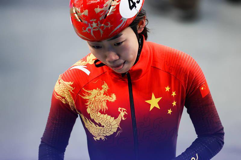 中国女子短道速滑名将图片