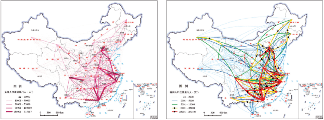 人口流动地图图片