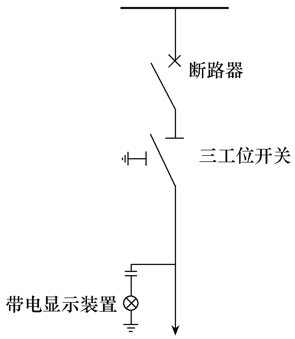 三工位开关电气符号图片