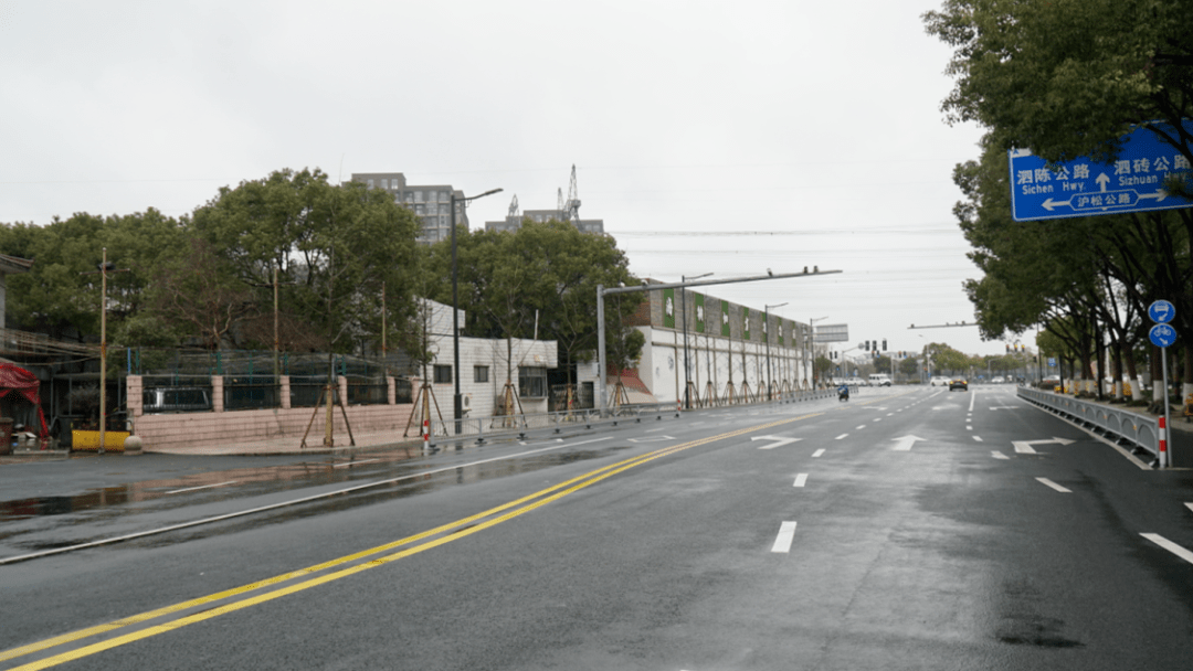 节后首日,松江这条主干路新进展来了!_施工_道路_泾河
