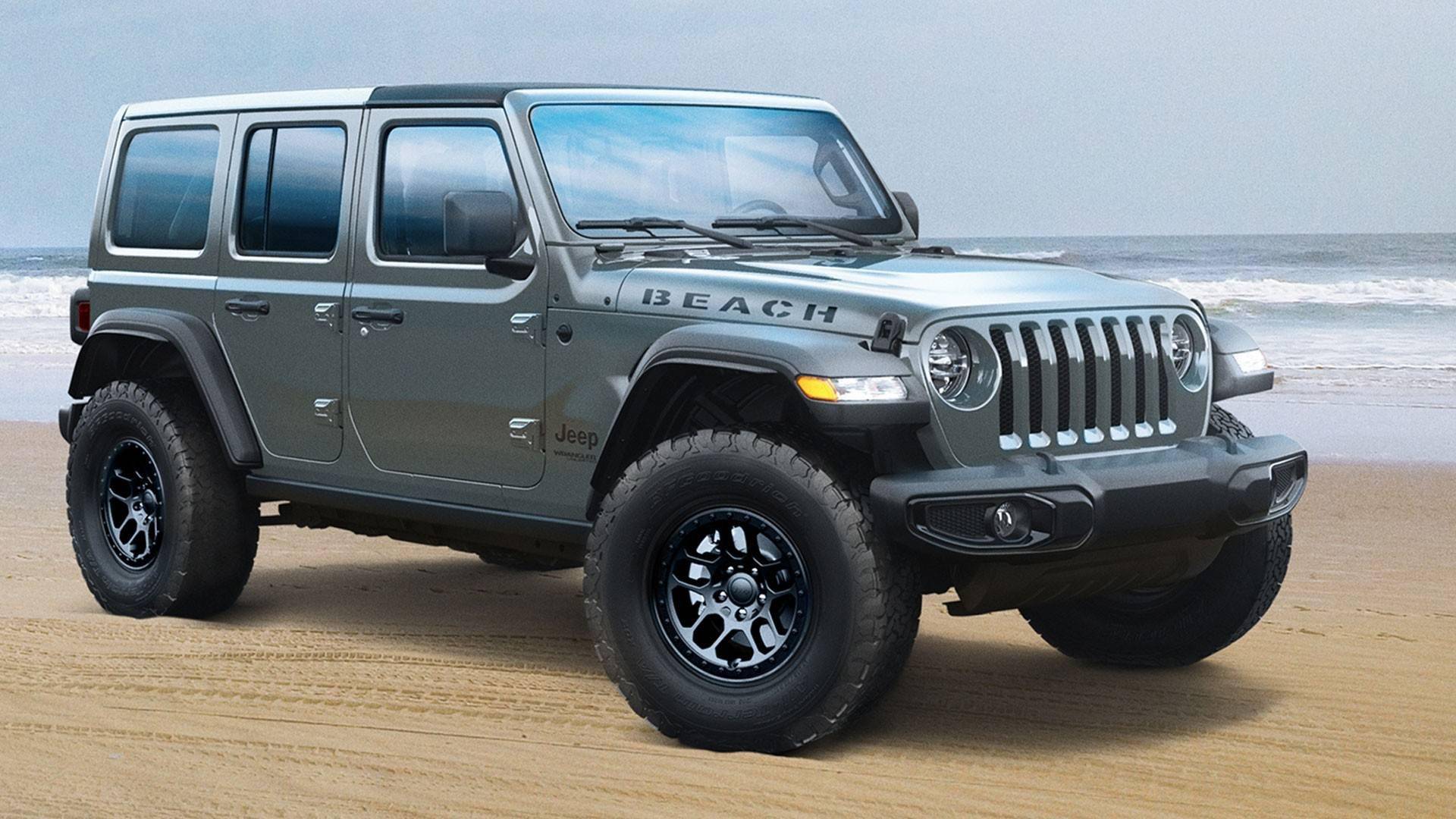 增全新黄色涂装jeep牧马人hightide版官图发布