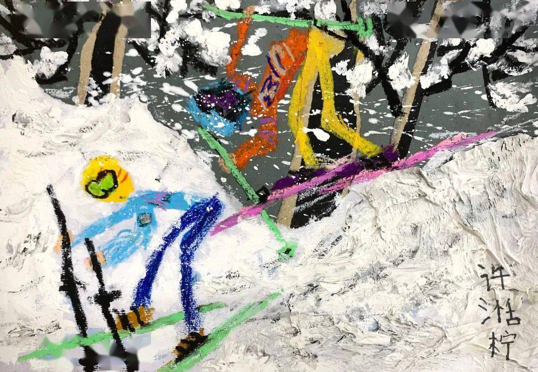 26幅作品入选"冬奥童画国礼"_杨建伟_素材_卢昱