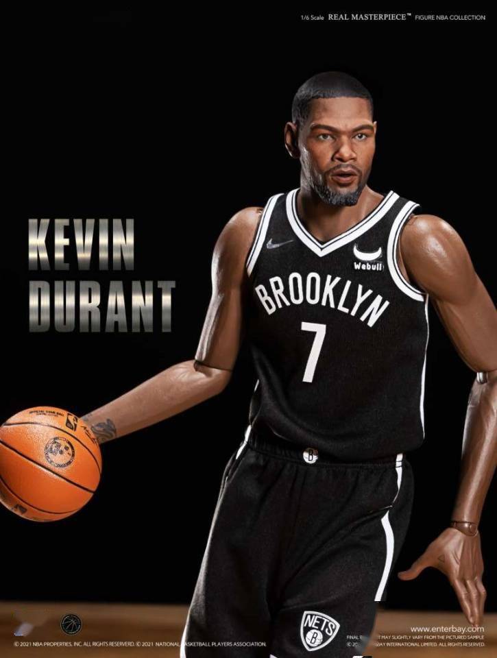 身体|模玩资讯：ENTERBAY NBA Real Masterpiece 1/6「KEVIN DURANT」
