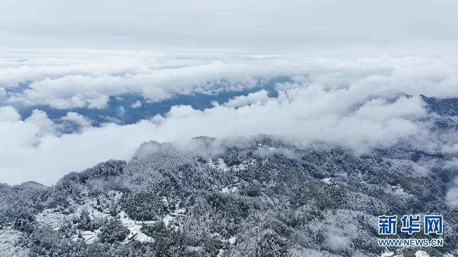 外衣|重庆古剑山：雪霁云海美不胜收