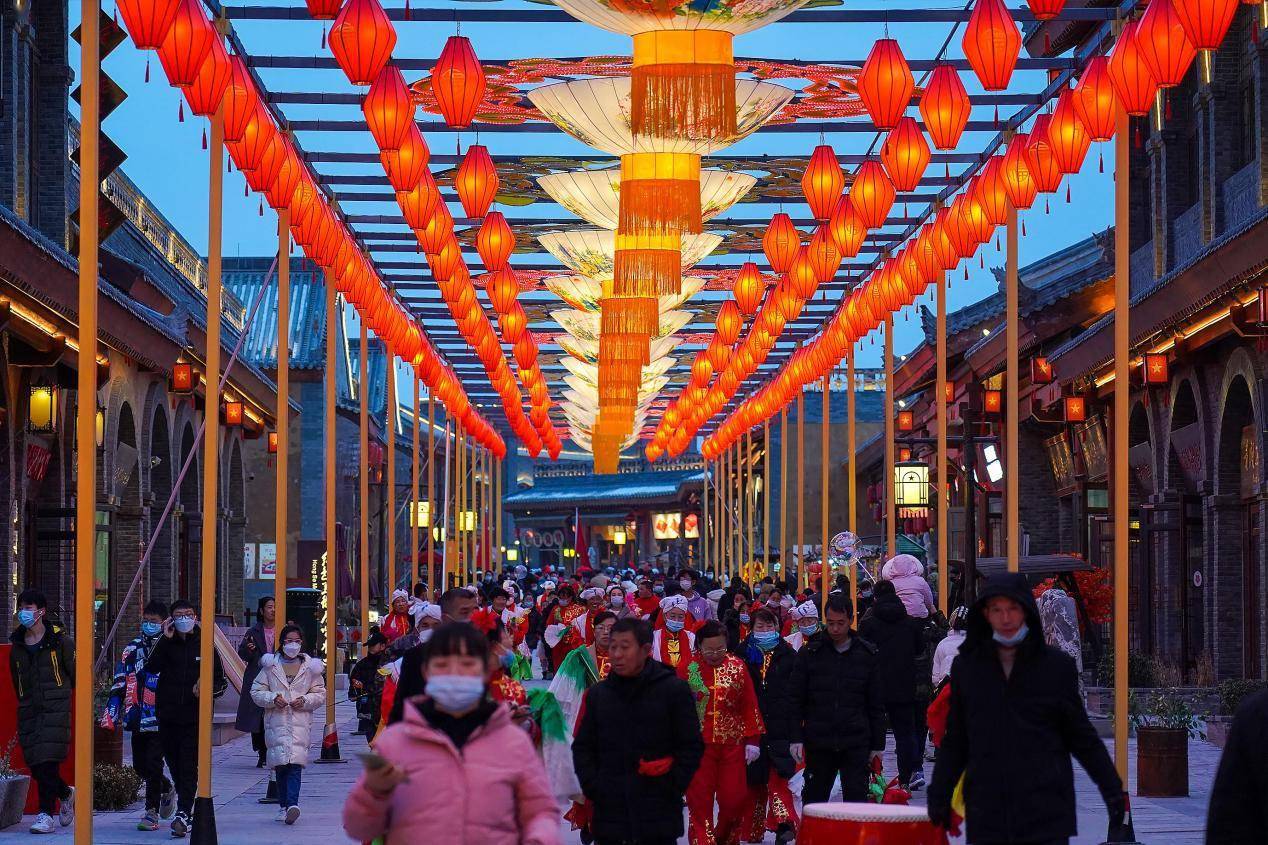延安红街很红火春节客流创新高