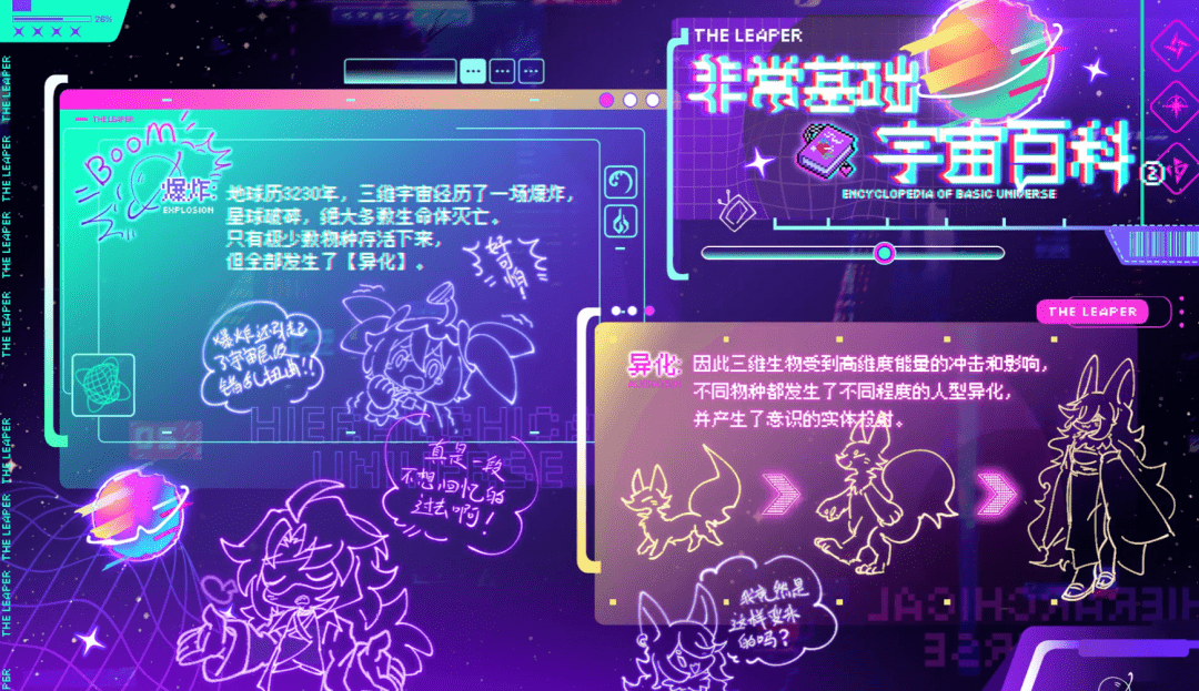 团队|?Furry科幻+潮玩放置,这个明星二次元创业团队首款产品要来了
