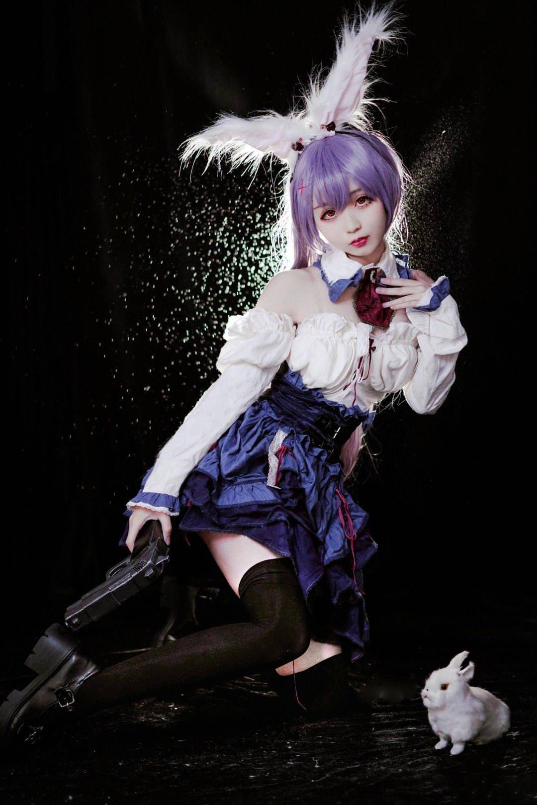 图片|《东方project》铃仙cosplay