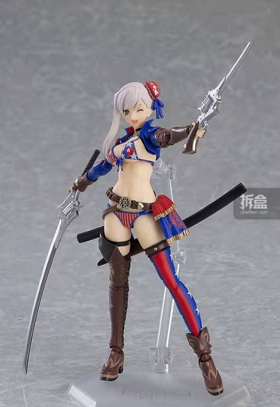 材质|GSC FIGMA FATE/GRAND ORDER 560#BERSERKER 宫本武藏 手办