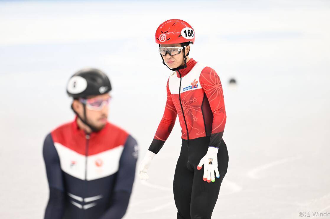 香港|比武大靖慢了4.6秒，但他站上冬奥赛场就是胜利