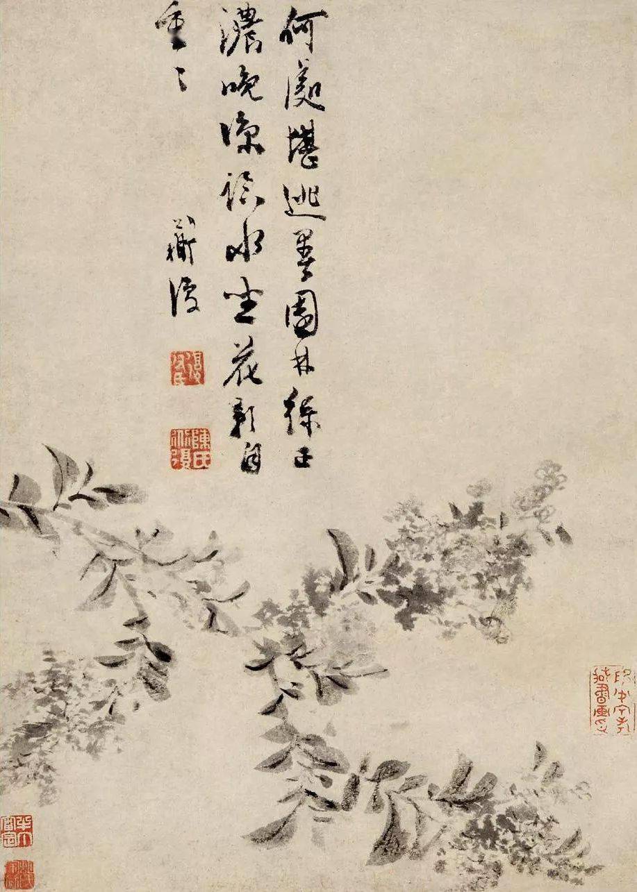 人物明代绘画大师陈淳