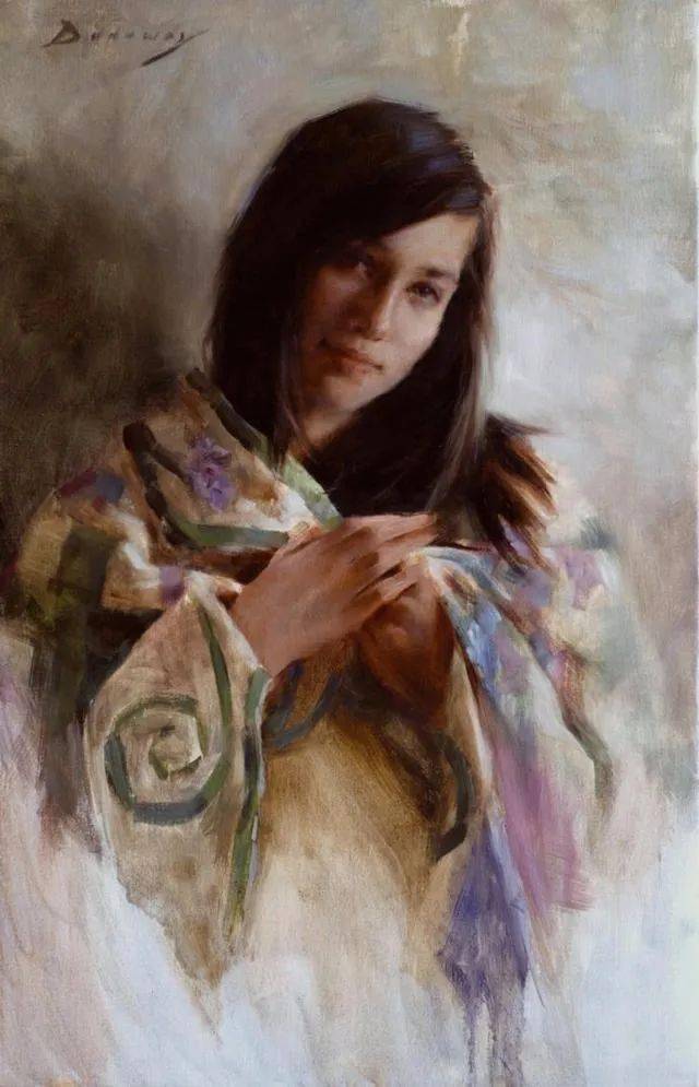 美女画家米歇尔的精美油画艺术作品_绘画_人类_dunaway