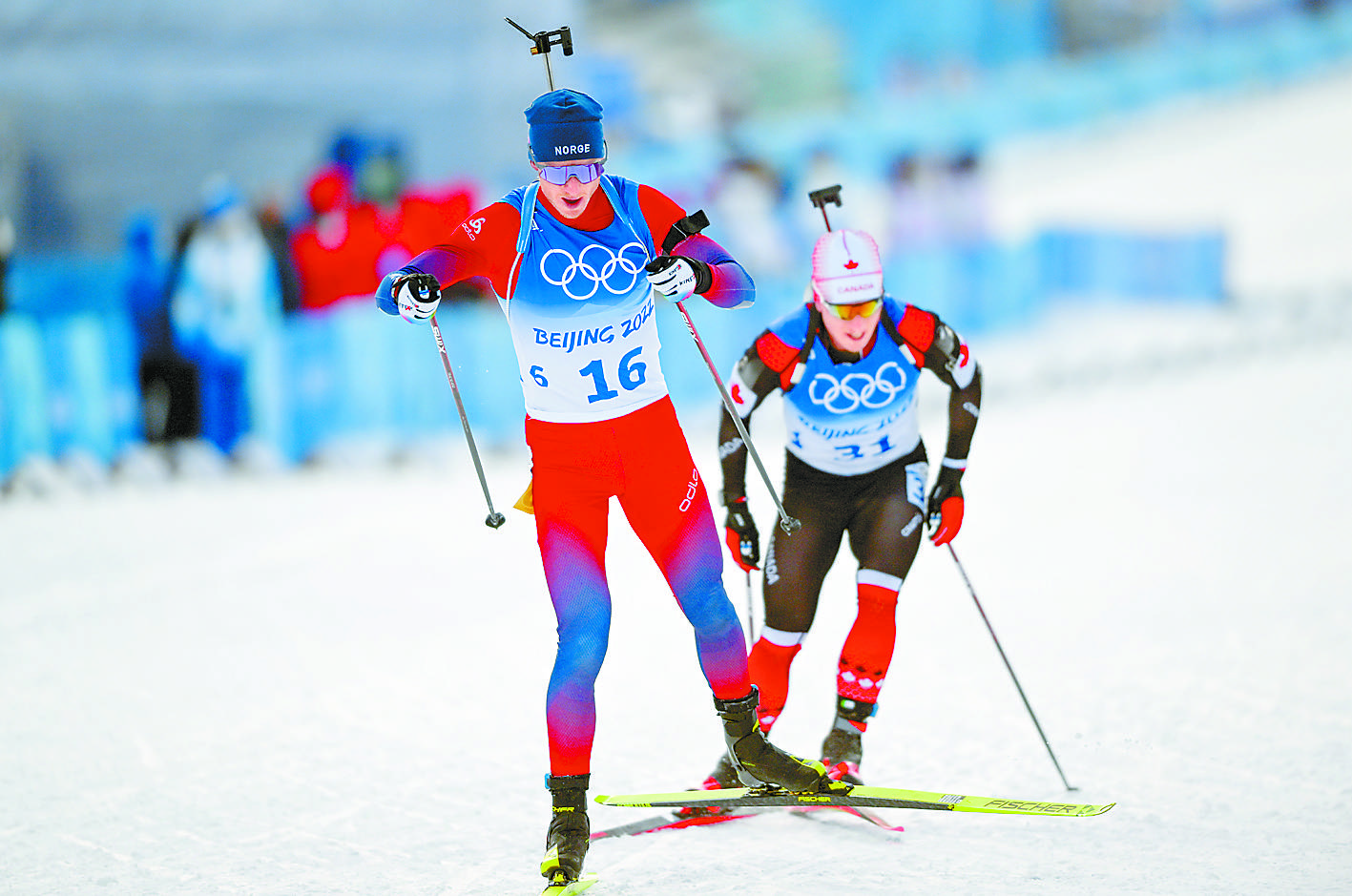 程方明|冬季两项男子10公里短距离 挪威兄弟一金一铜