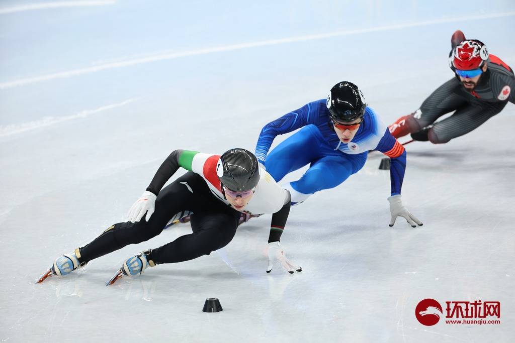 选手|短道速滑男子500米A组决赛，匈牙利选手刘少昂夺冠