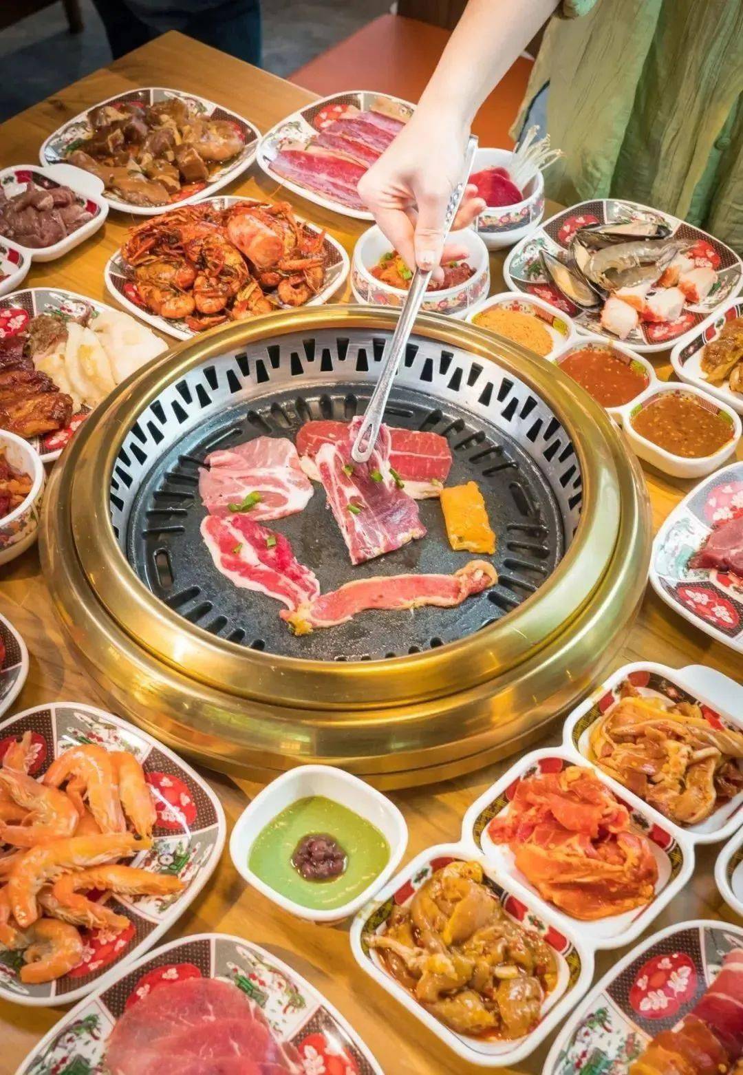 汉江山料理级自助烤肉北川万达广场店799元购门市价138元单人精品自助