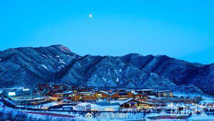雪游龙傍晚雪景美如画卷_故宫雪景图来了_延庆_摄影