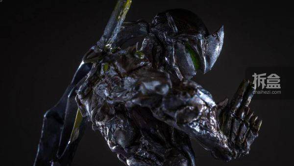 cm|OC工作室 机械忍者涂装版 探索骑士黑化版 赛博朋克GK雕像