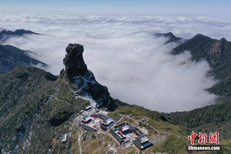 梵净山,世界,云海|世界自然遗产地梵净山云海美如画